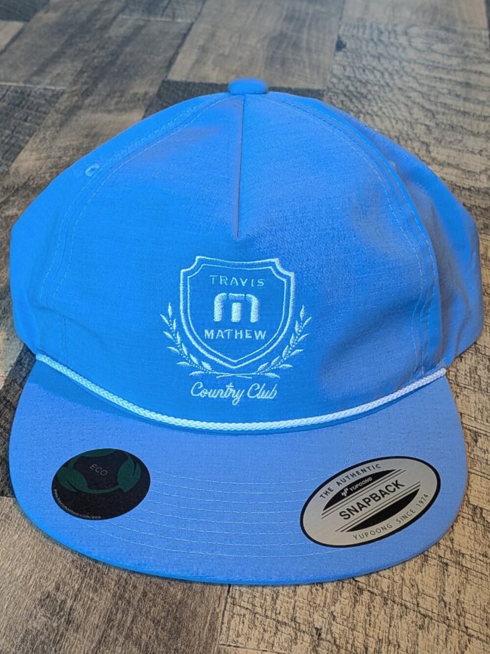 Travis Mathew Local Favorite Snapback Hat Blue Country Club